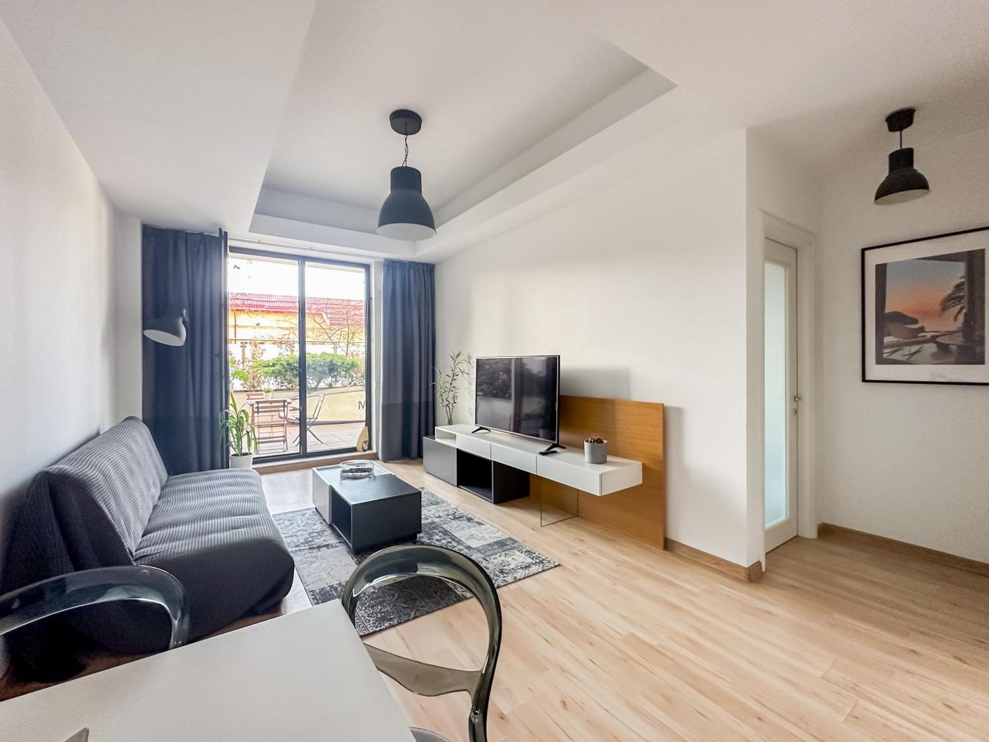 Garden Apartment - Herastrau Park 3Min Walk Bucharest Luaran gambar